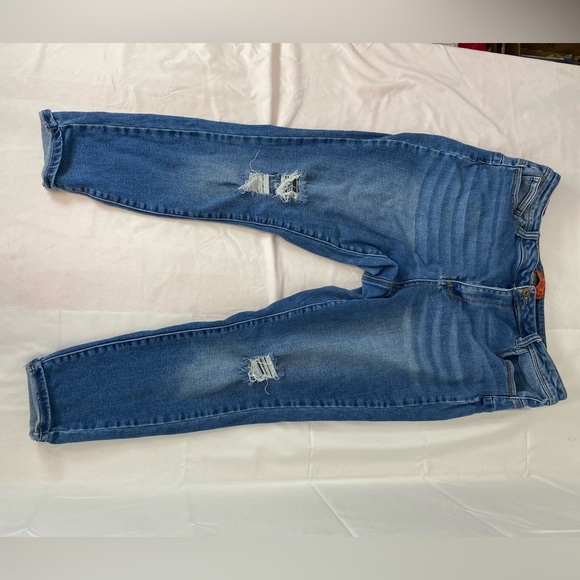 Wax Jean Denim - Wax Jean “Butt, I Love You” Distressed Skinny Jeans Size 20